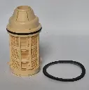 Filter element with seal