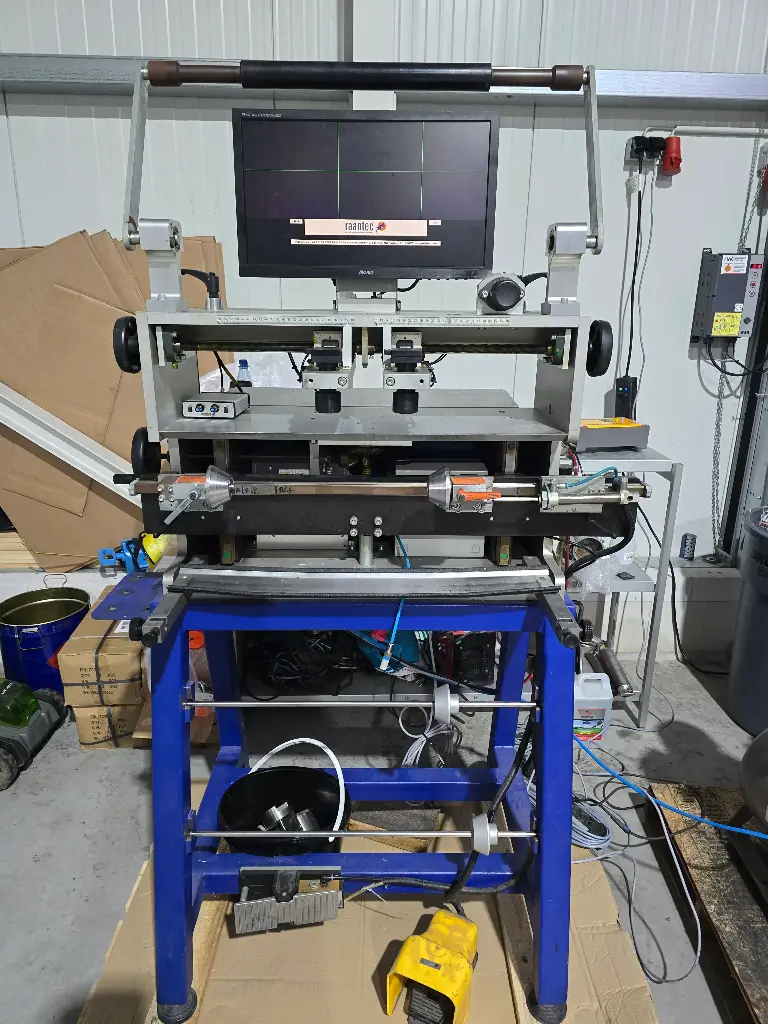 Cliche mounting device Raantec Plate Exakt 600, 2008