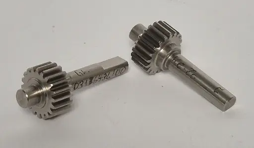Splined shaft 22x55